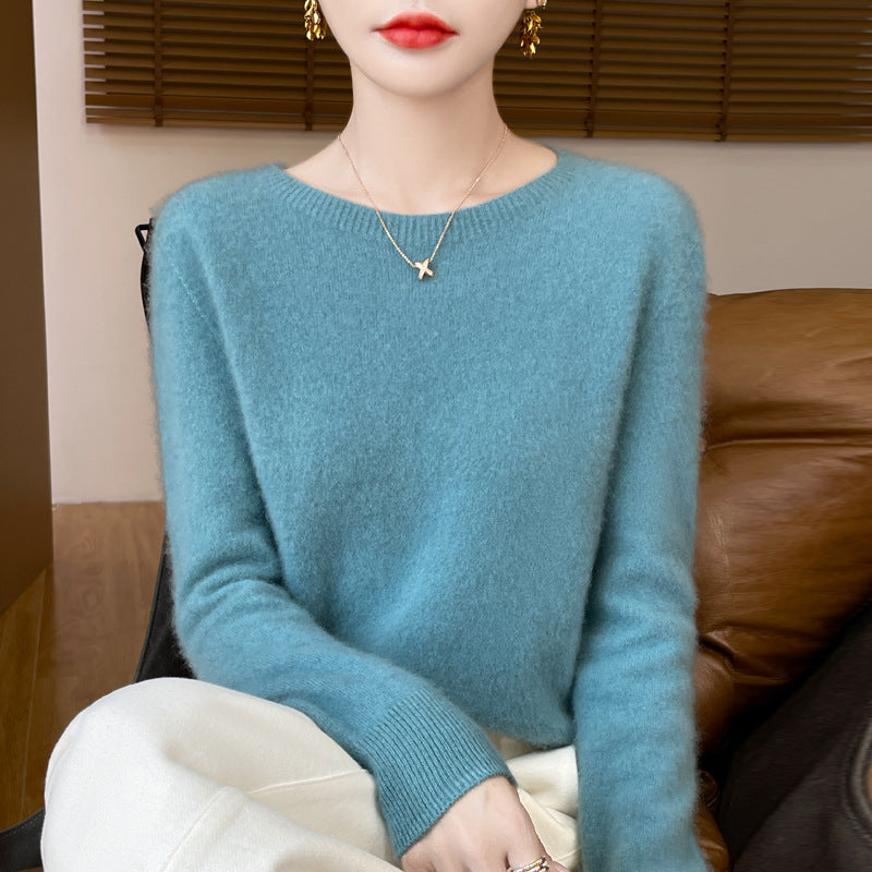 Dame Sweater Løs Inder Sweater