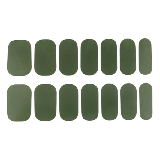 Waterproof Solid Color Nail Art Nail Shaped Piece