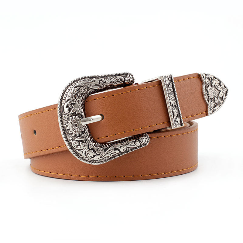 Pin buckle belt