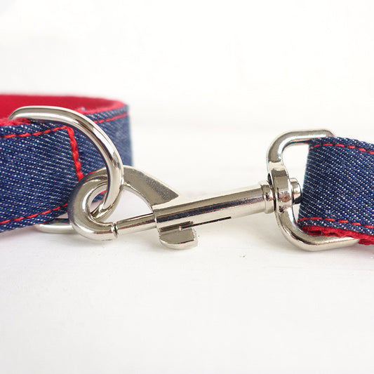 Dog collar traction rope set