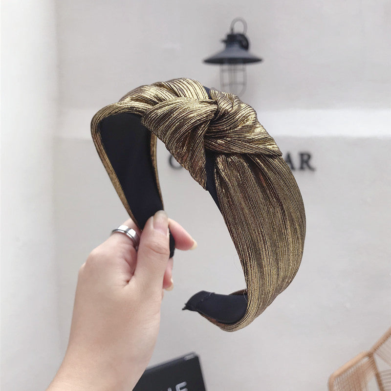 Hot stamping fabric headband