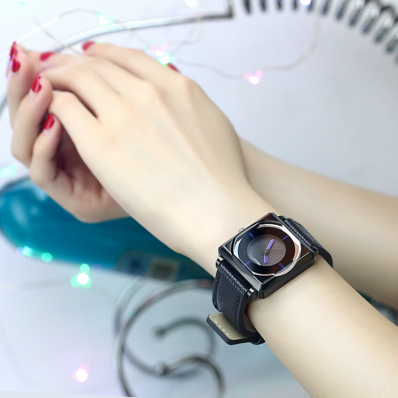 Quartz watch square belt quartz