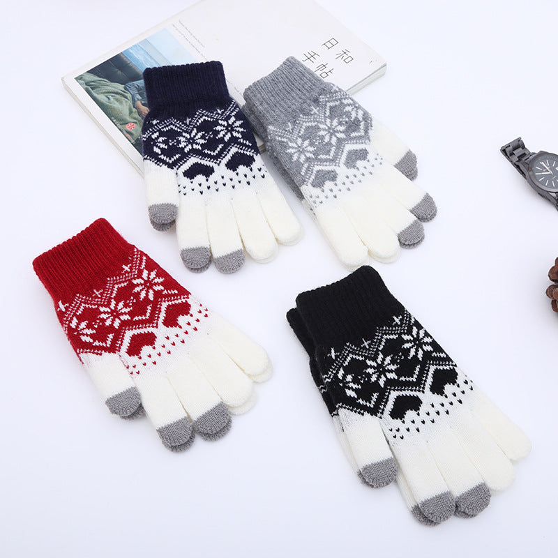 Winter Warm Mobile Phone Touch Screen Gloves