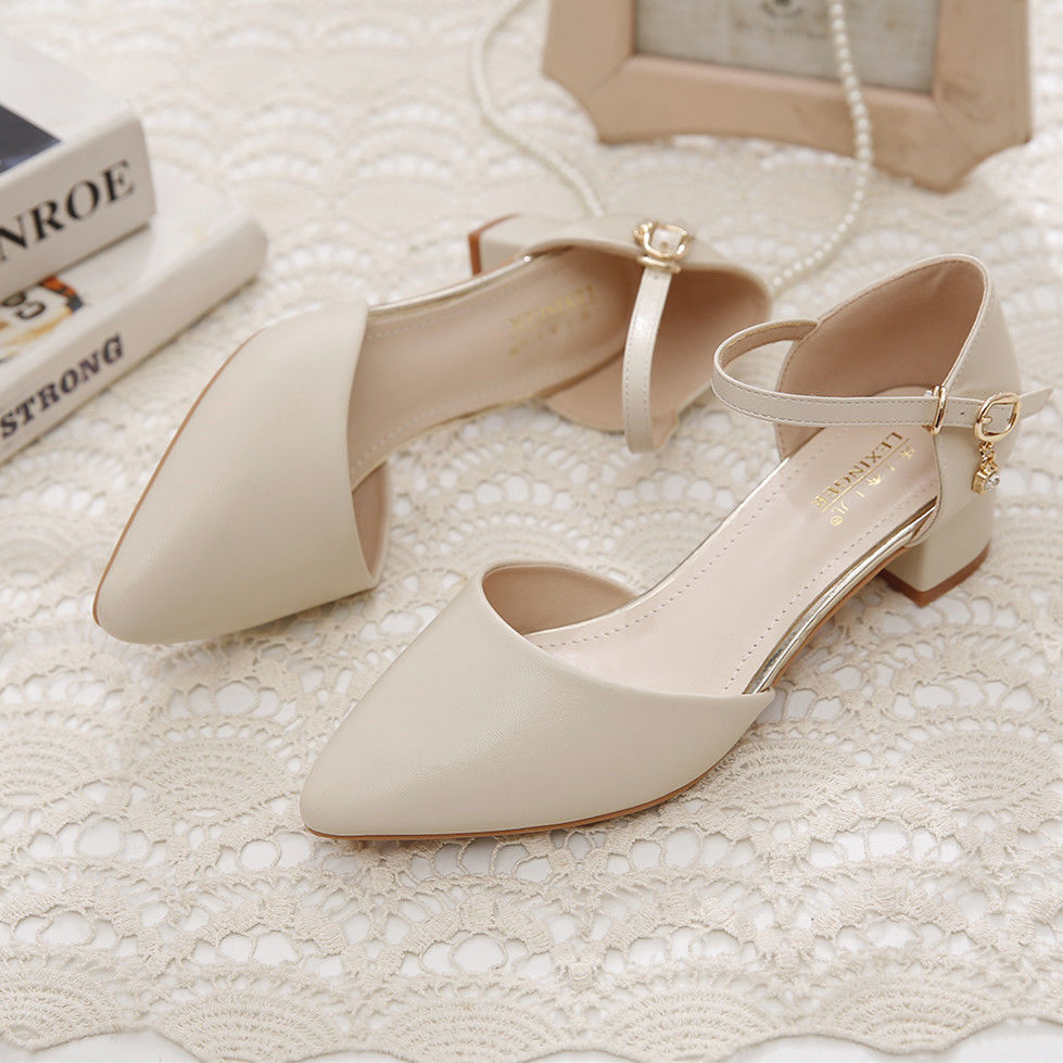 Fashion Women's All-match Closed Toe Work Shoes