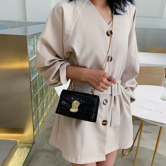 Western style popular small square bag