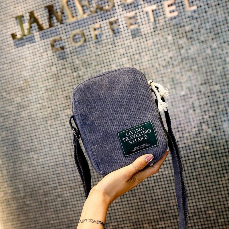 Fashion Simple Casual Messenger Mobile Phone Bag