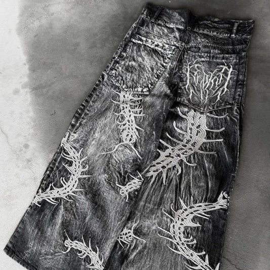 Plus Size Casual Pants Thin Jeans