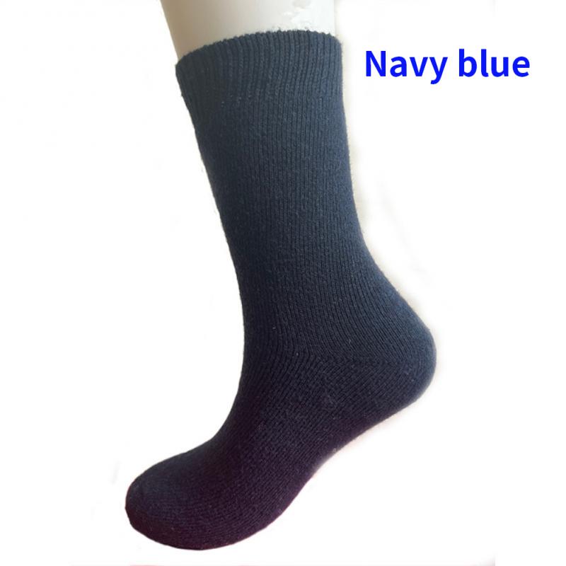Wool Socks Thickened And Plush Warm Terry Middle Cylinder