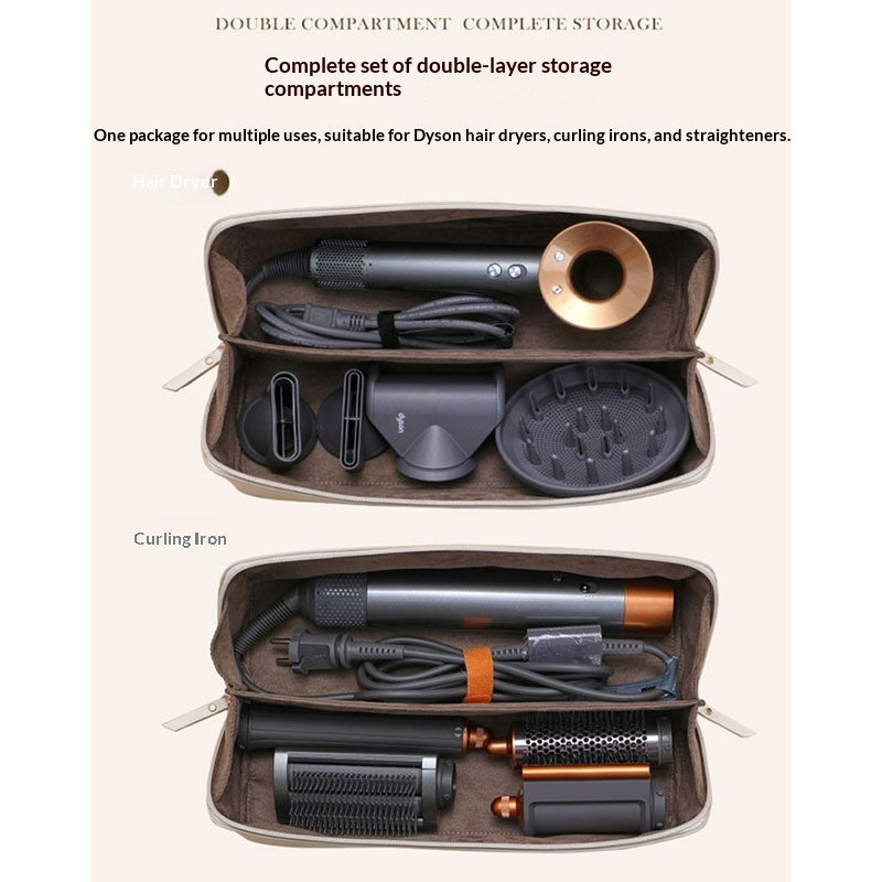 Hair Dryer And Curling Iron Storage BoxCaddy