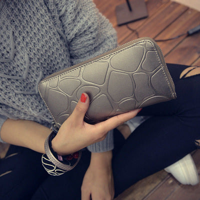 PU bag stone wallet