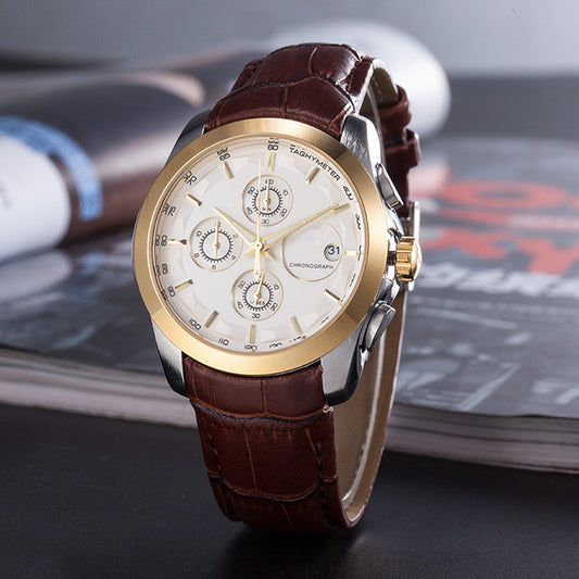 movement seconds watch 6-hand