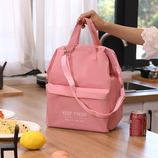 Aluminum Foil Thickening Warm Waterproof With Rice Sholder Bag