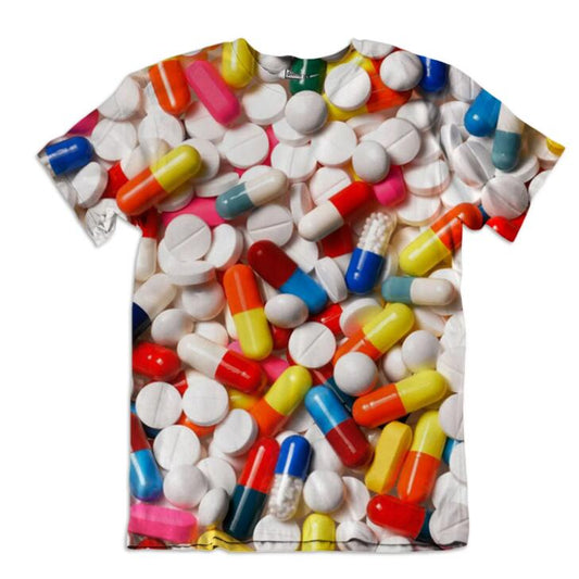 3D Digital Printing Short Sleeve Top Fashion T-shirt