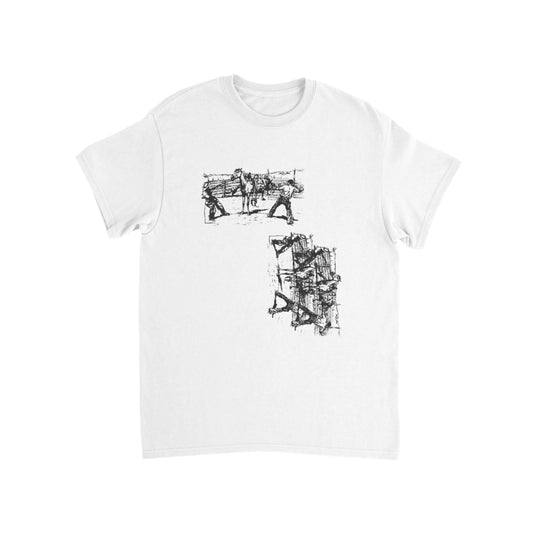 D Digital Print Casual Plus-Size Short-Sleeve Top