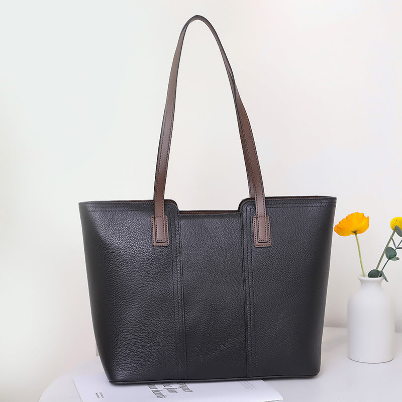 Large Capacity Totes Women's Fashion One-shoulder Commuter All-match Bag
