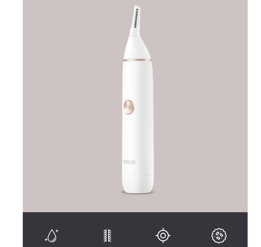 Intelligent electric temple hair ear shaver