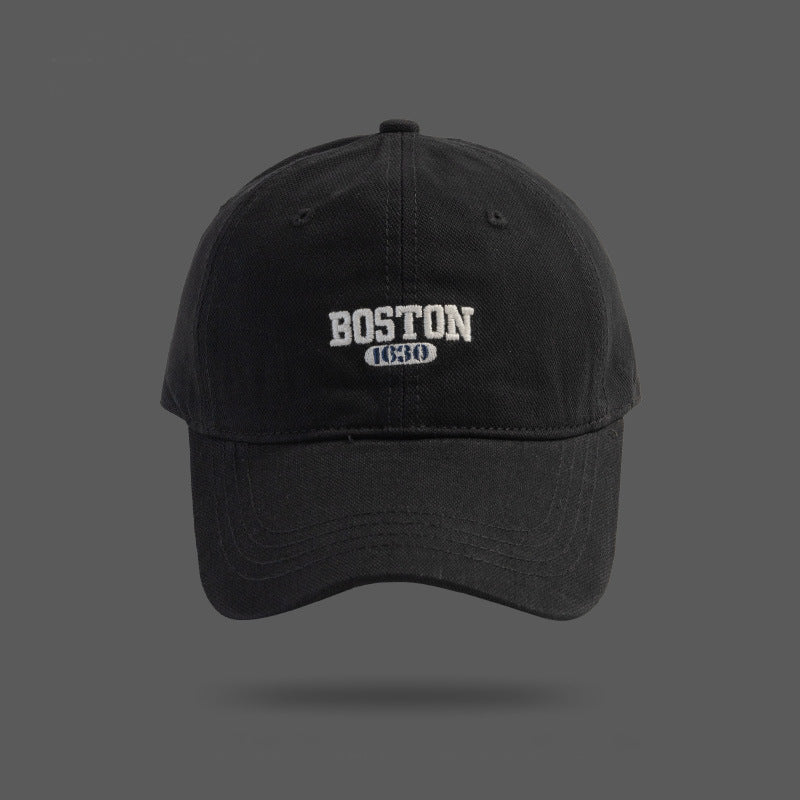 Women's Fashion All-match Embroidery Peaked Hat