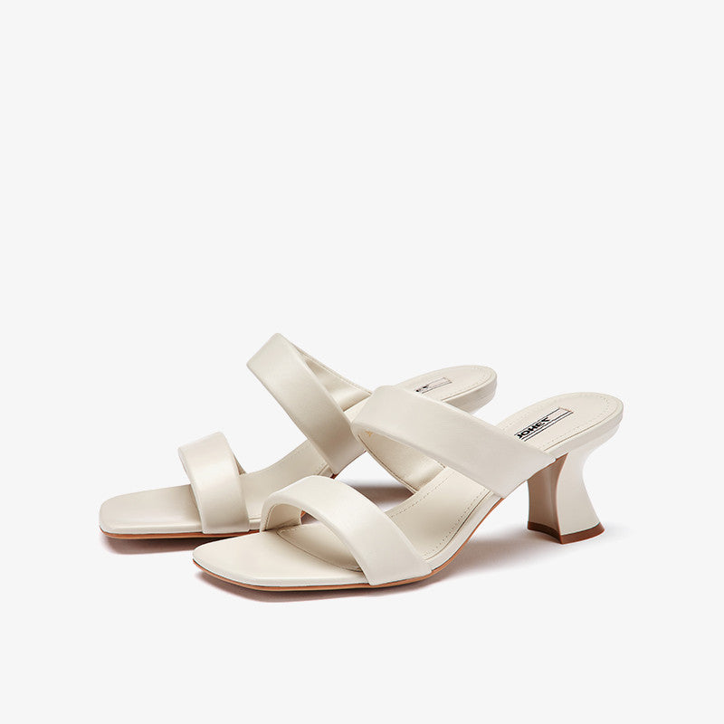 Women's Fashion Square Toe Chunky Heel Sandals