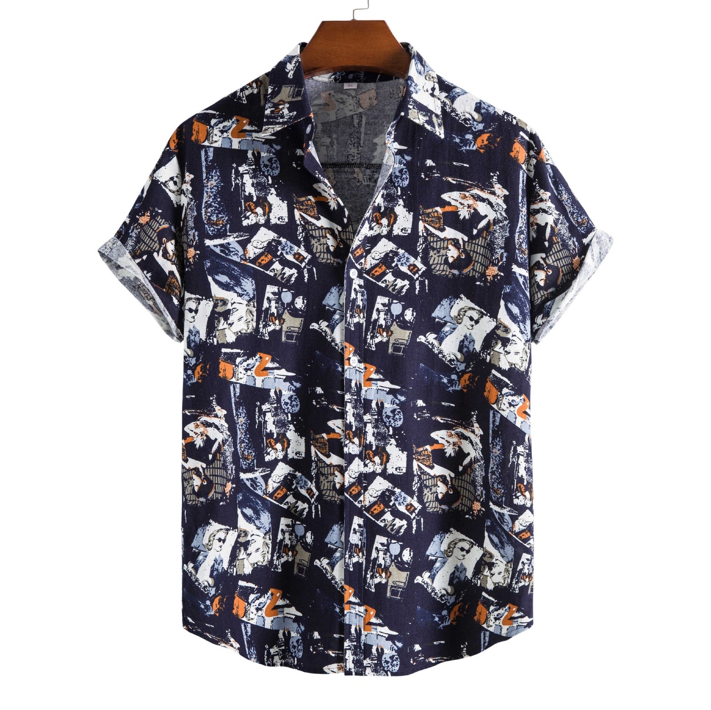 Men's Bamboo And Linen Shirt