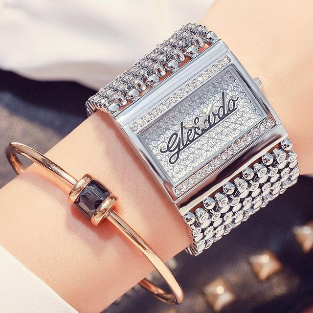 Nyt G-D-ur Dame Kvarts Analog Afslappet Ur Guld Ur Kvarts Enkelt Ur Relogio Feminino Reloj Mujer Montre