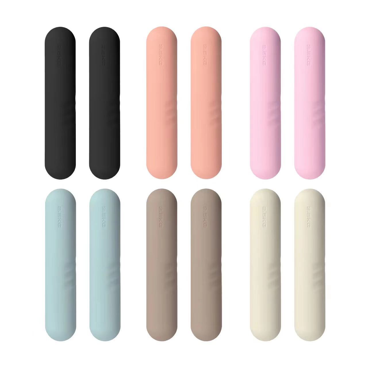 Silicone Edging Non-slip Hand-drawn Yoga Dumbbell Stick