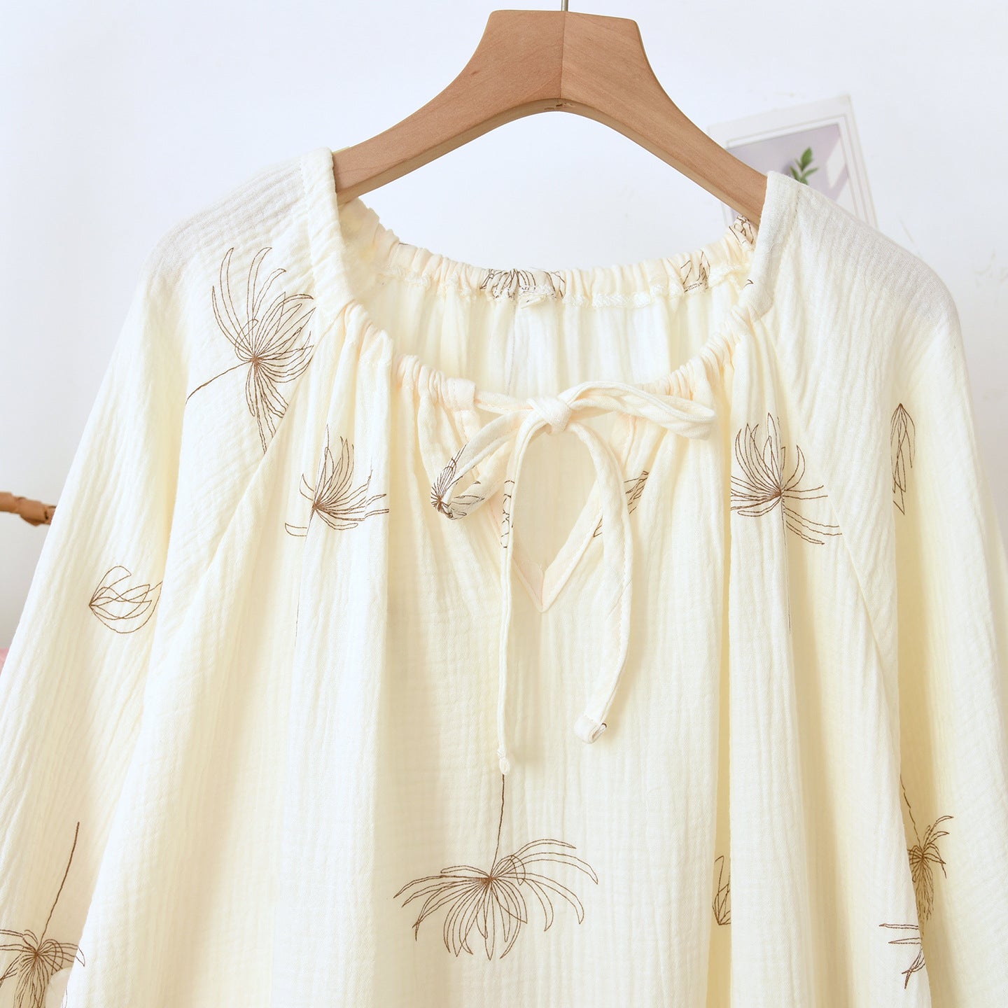 Womens Loose-fitting Japanese-style Dress For Loungewear