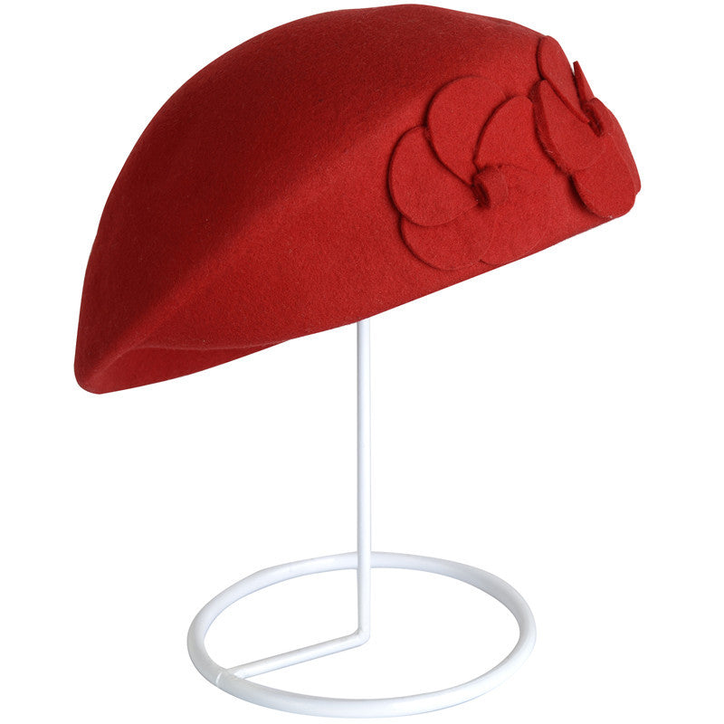 Beret Woolen Woolen Hat And Duck Tongue Female British