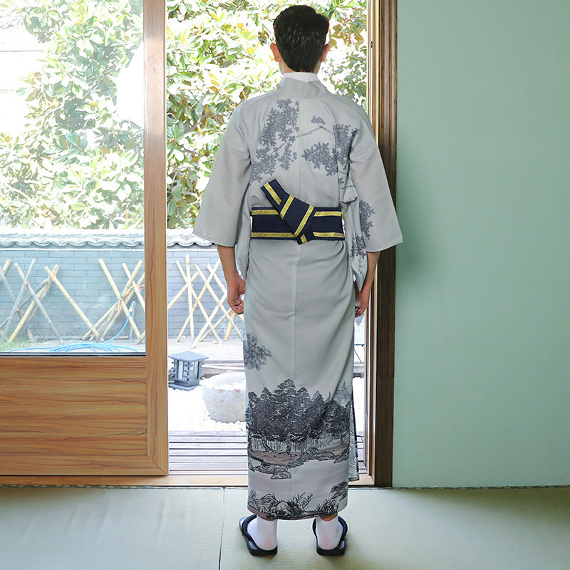 Japanese-style Boys Wear Velcro Kimono Corner Belt After Belt Shaping