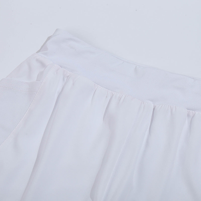Loose track shorts