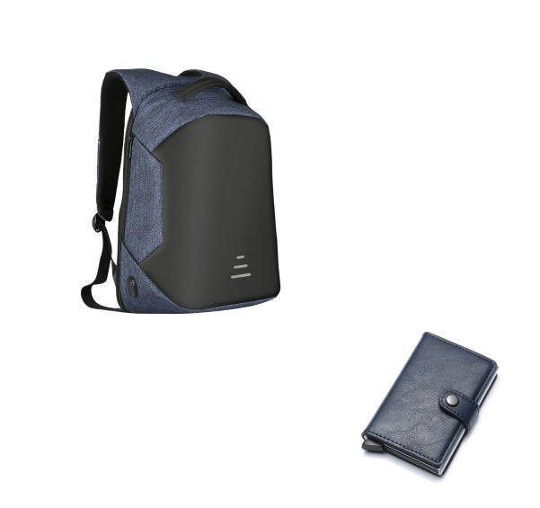 Anti-theft laptop backpack