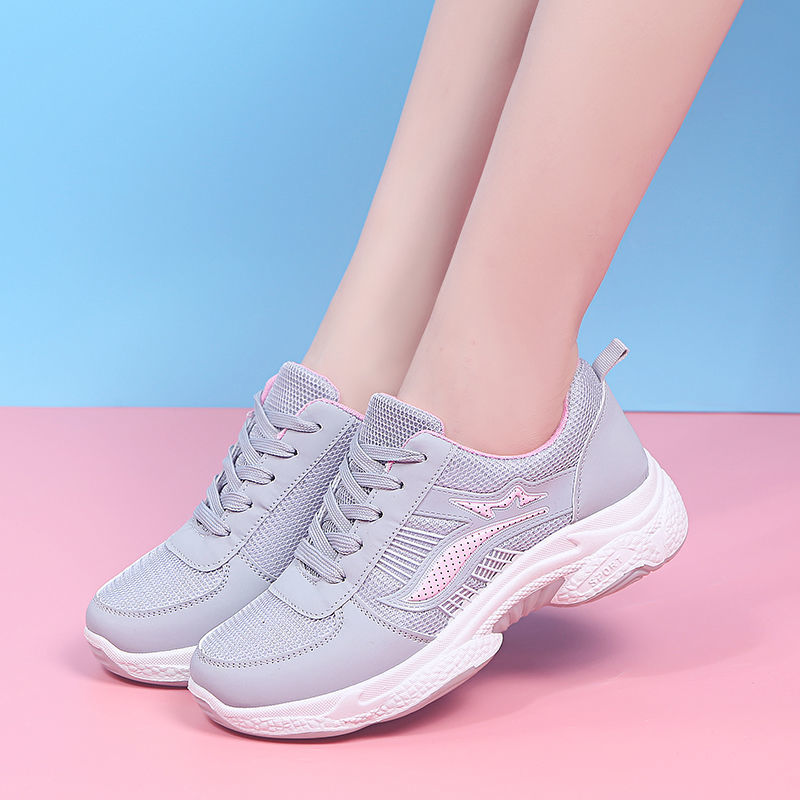 Thick Bottom Fashion Single Shoes Mom Shoes