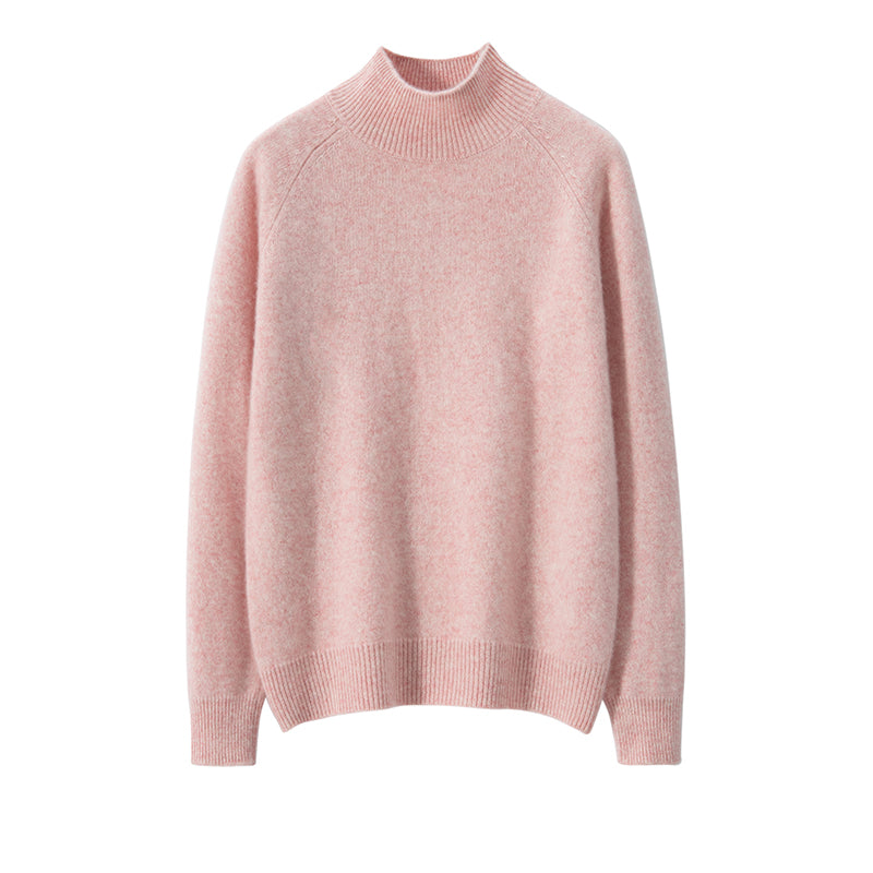 Women's Thickened Sweater Autumn And Winter Wool Knitted Bottoming Shirt