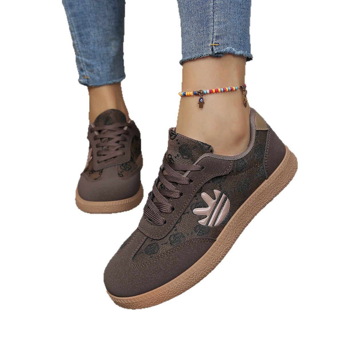 Retro Style Comfortable Chunky Soled Sneakers