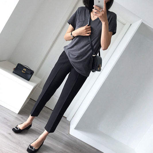 Women's Loose Fitting Fashion Casual Trousers