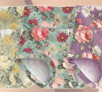 Floral Print Belly Contracting Women's Underwear High Waist