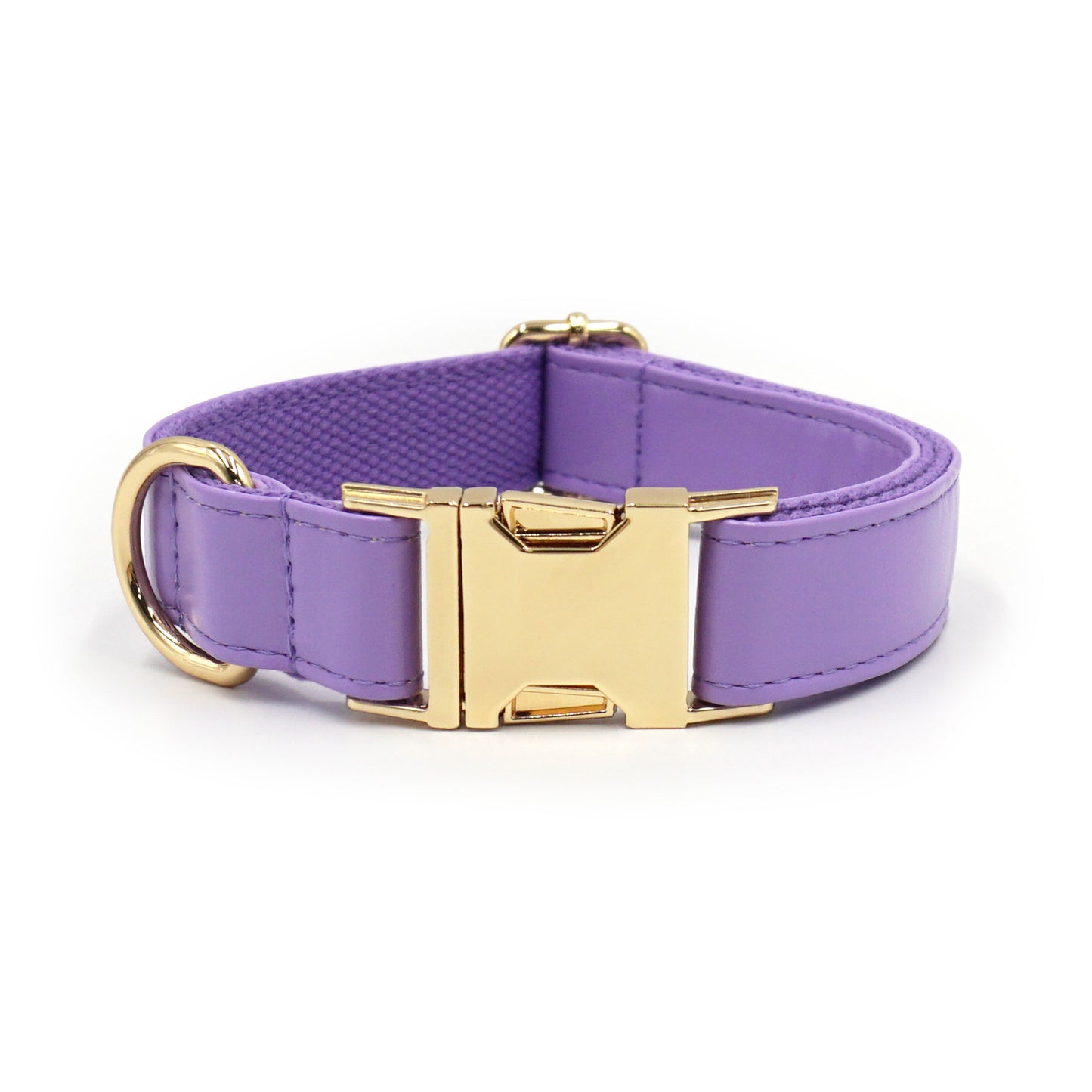 Simple Color Blocking Household Velvet Pet Collar