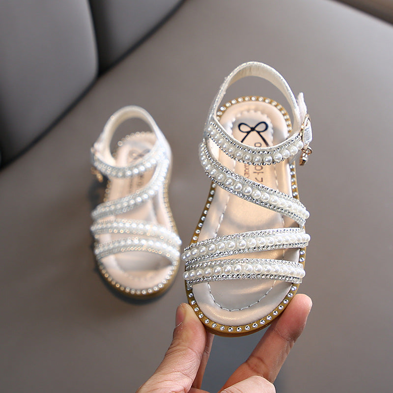 Girl Sandals Korean Version Of The Little Girl