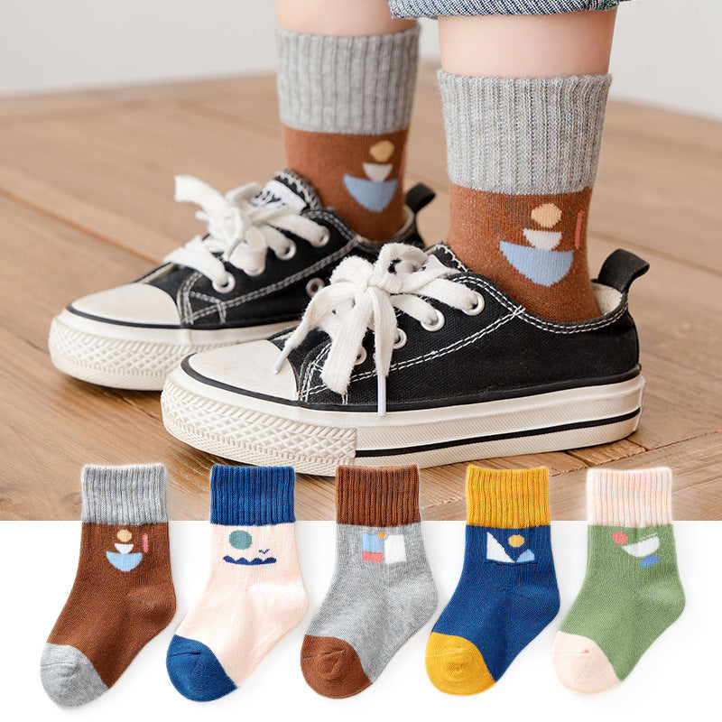 Cotton Socks Baby Comfortable And Warm