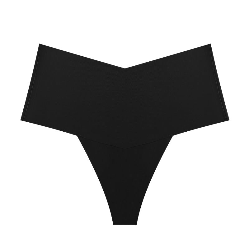 Women's Seamless Ice Silk Cotton Crotch Underwear