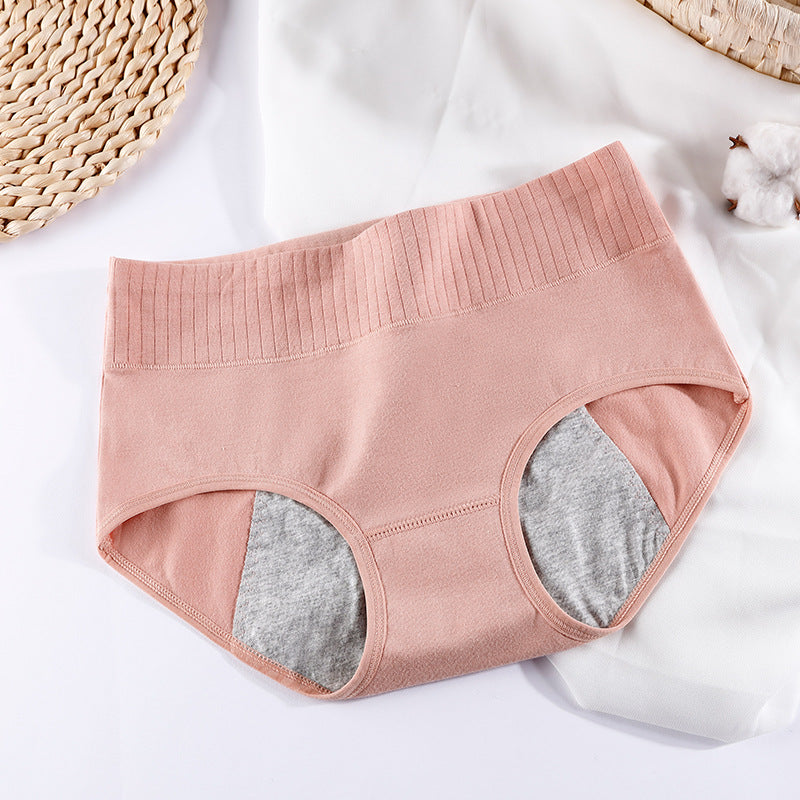 Women's Physiological Underwear Pure Cotton Side Leakage Prevention