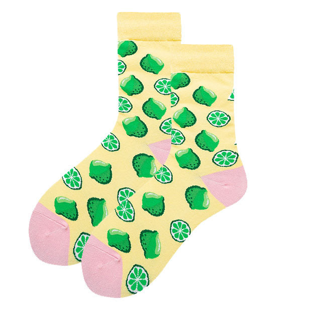 Artistic Cotton Socks Ins Four Seasons Trendy Women's Socks Cat