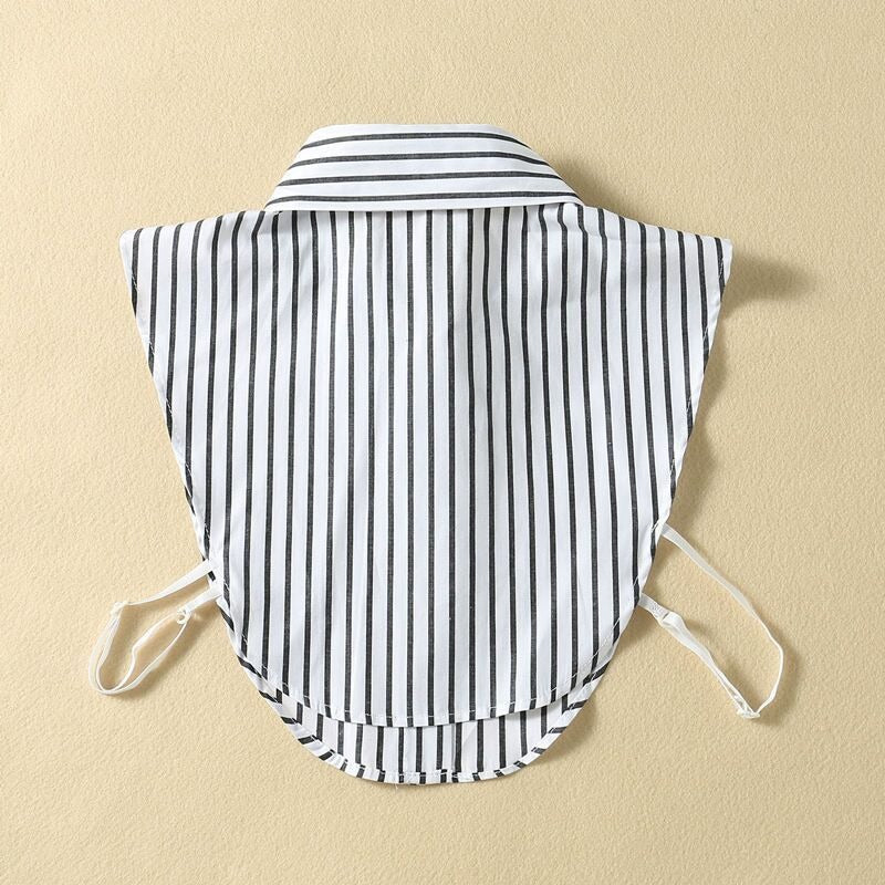 Detachable Collar Versatile Shirt With Separate Collar Trim Faux Collar Autumn Winter Fashion Versatile