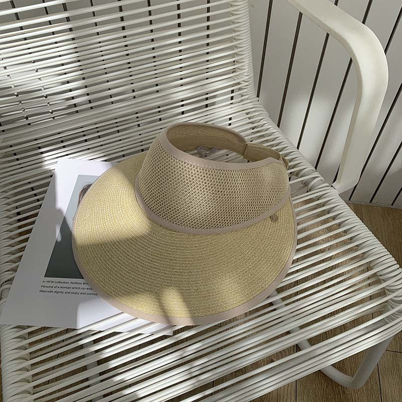 Sunscreen Female Summer Leisure Wide Eaves Grass