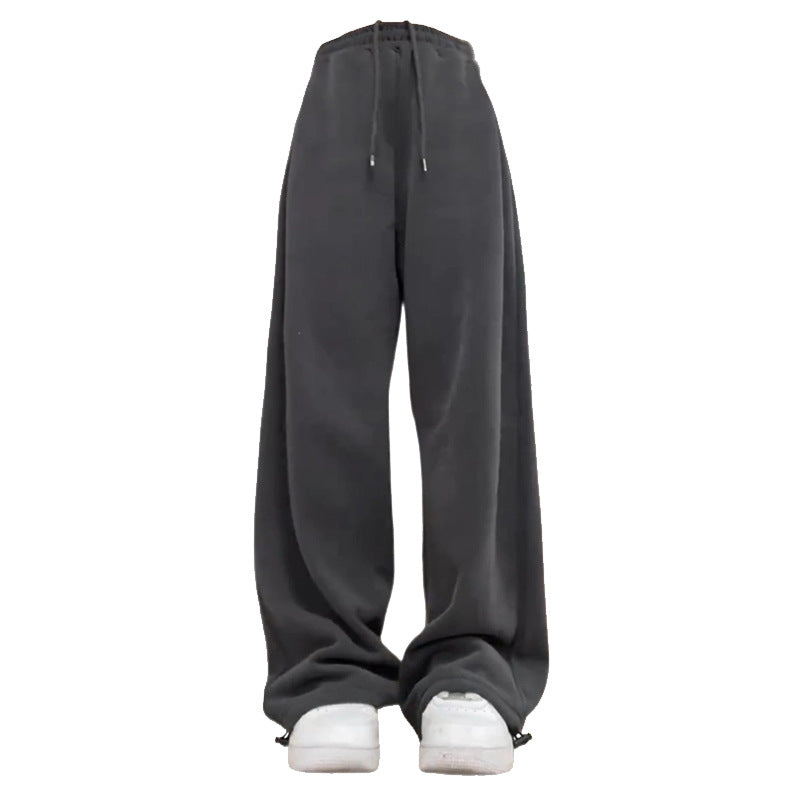 Female Ankle-tied Loose Casual Sweatpants