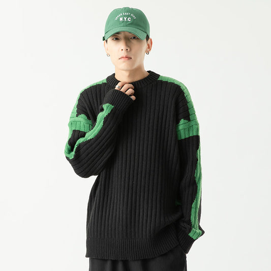 Simple Loose Harajuku Vintage Sweater Base Knitting