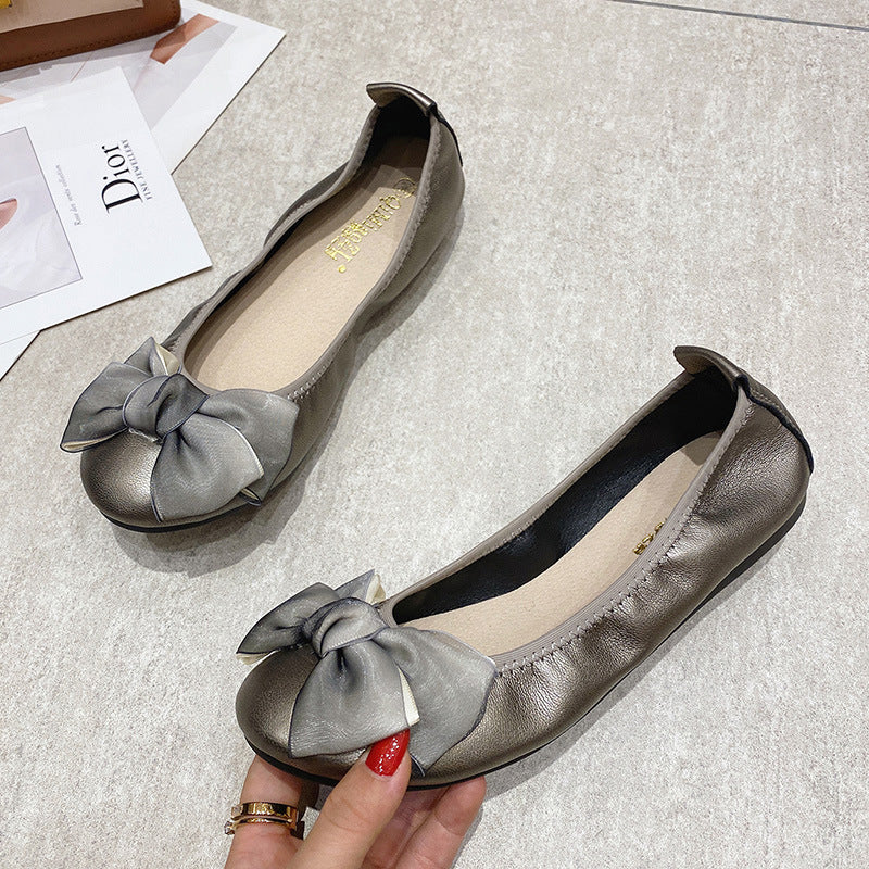 Women's Fashion Simple Flat Moccasin Shoes