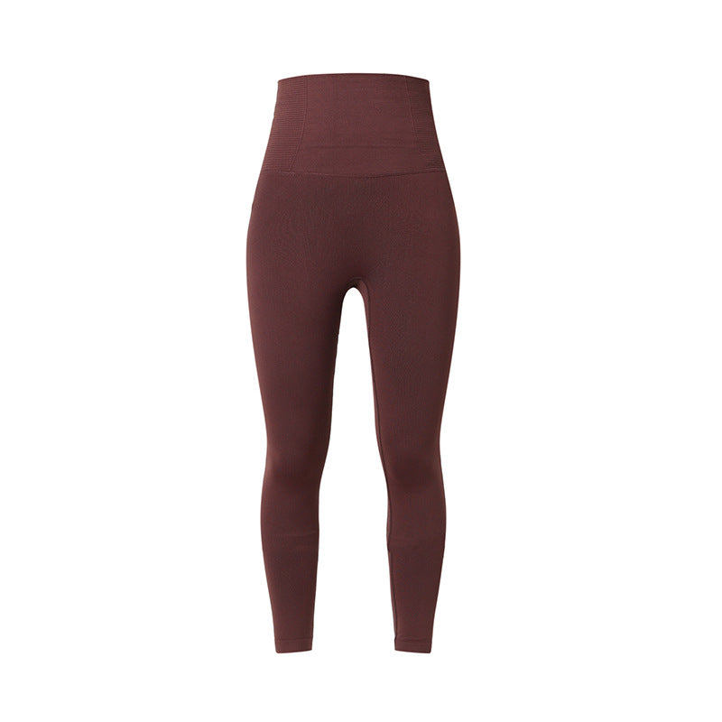 Autumn and Winter Yoga Pants Women's Peach Buttocks Super High Waist Buttocks