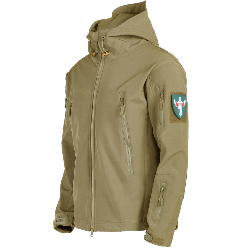 Men's Shell Jacket Trench Coat
