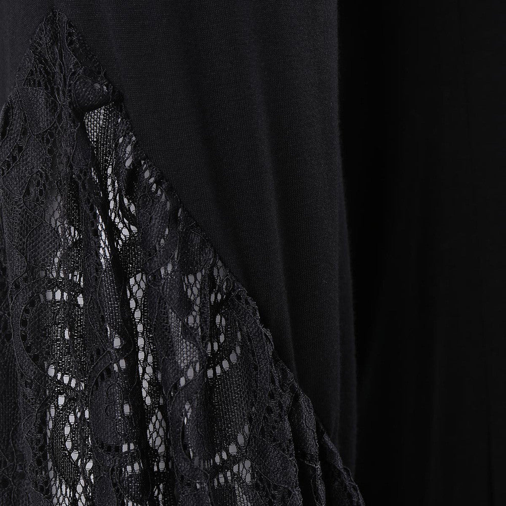 Women's Knitted Lace Bell-bottom Pants