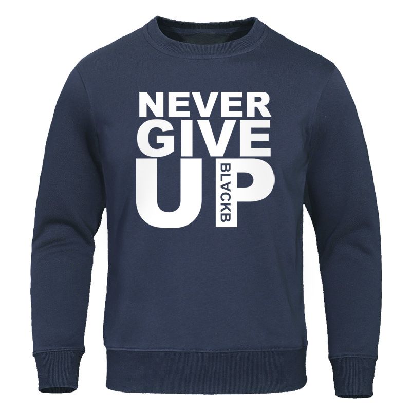 Autumn Winter Men Casual Hoodie You'll Never Walk Alone